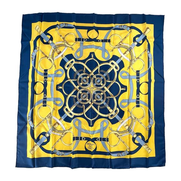Hermes Eperon d’ Or Silk Scarf - Picture 1 of 7